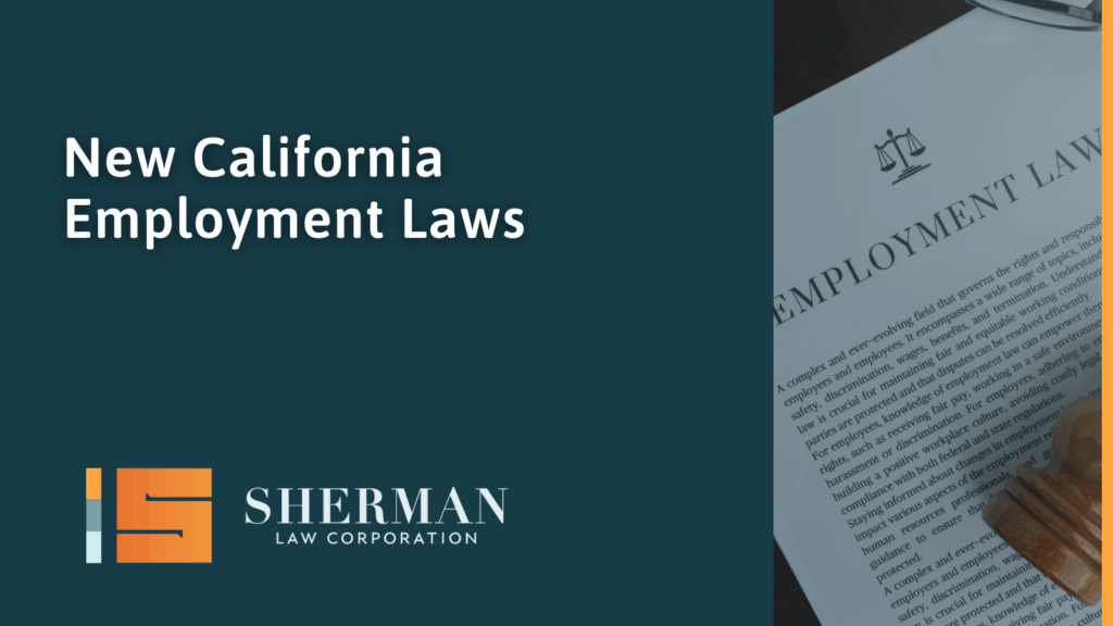 california employment laws