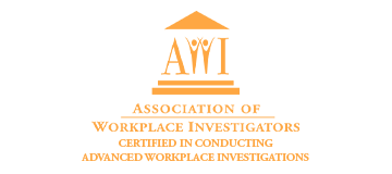 Certified in Conducting Advanced Workplace Investigations by the Association of Workplace Investigators in 2014